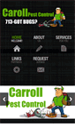 Mobile Screenshot of carrollpestcontrol.com